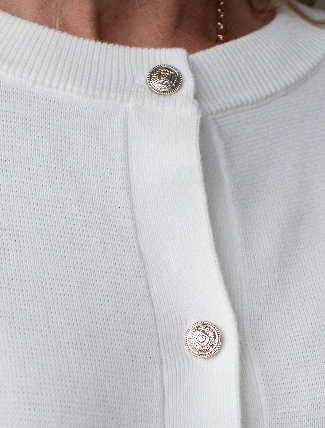 VILATTE Кардиган 576087 D31.151 белый