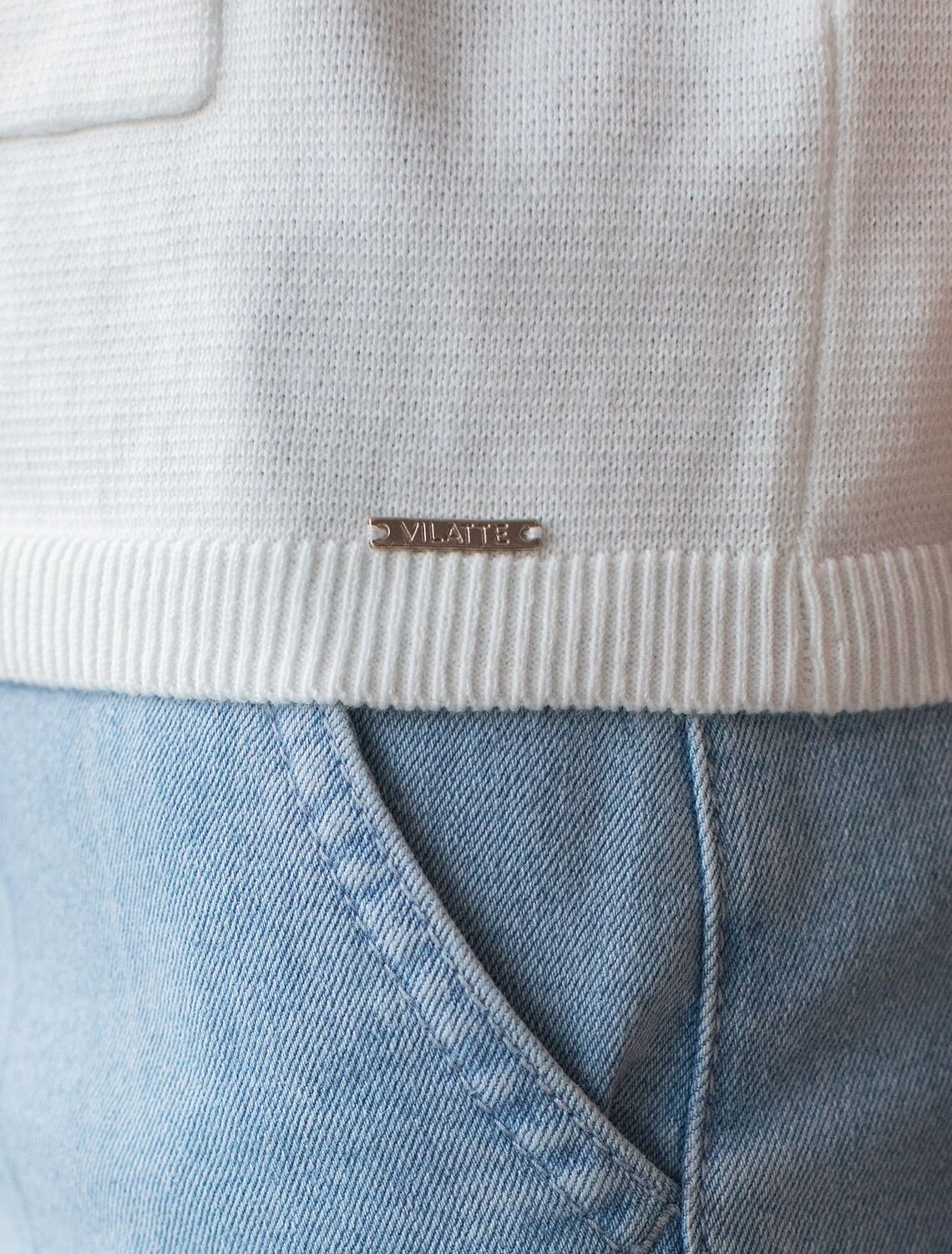 VILATTE Кардиган 576087 D31.151 белый