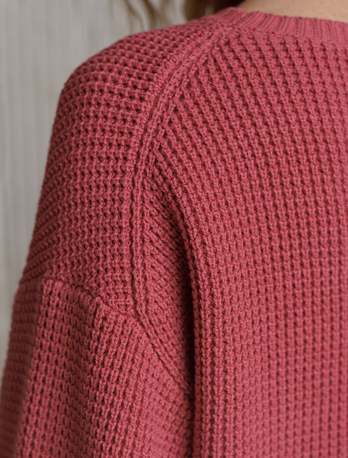 VILATTE Джемпер 576096 D39.379 пыльно-розовый