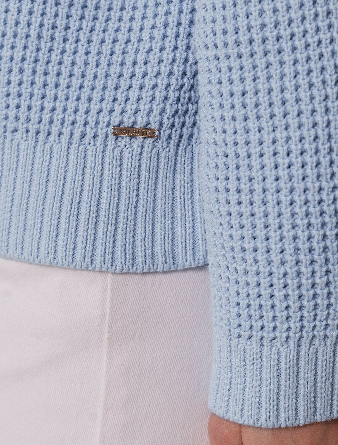 VILATTE Джемпер 576097 D39.379 светло-голубой