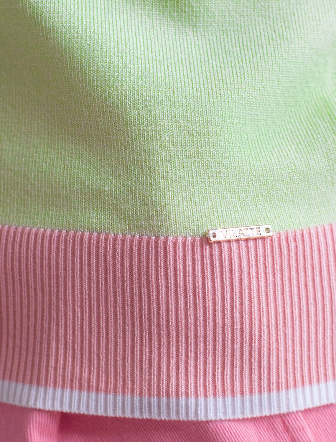 VILATTE Джемпер 576105 D39.387 светло-зеленый