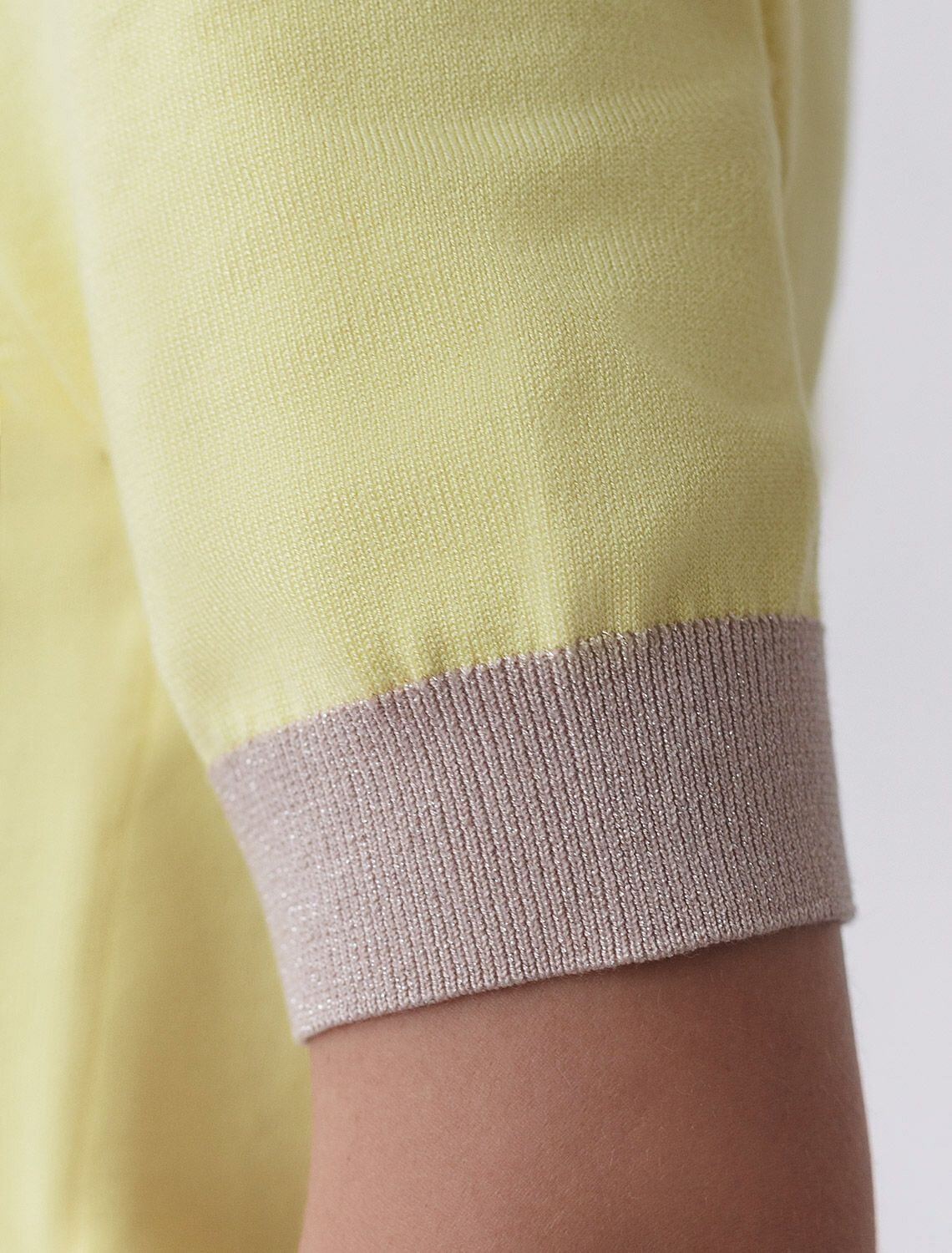 VILATTE Джемпер 576110 D39.388 лимонный