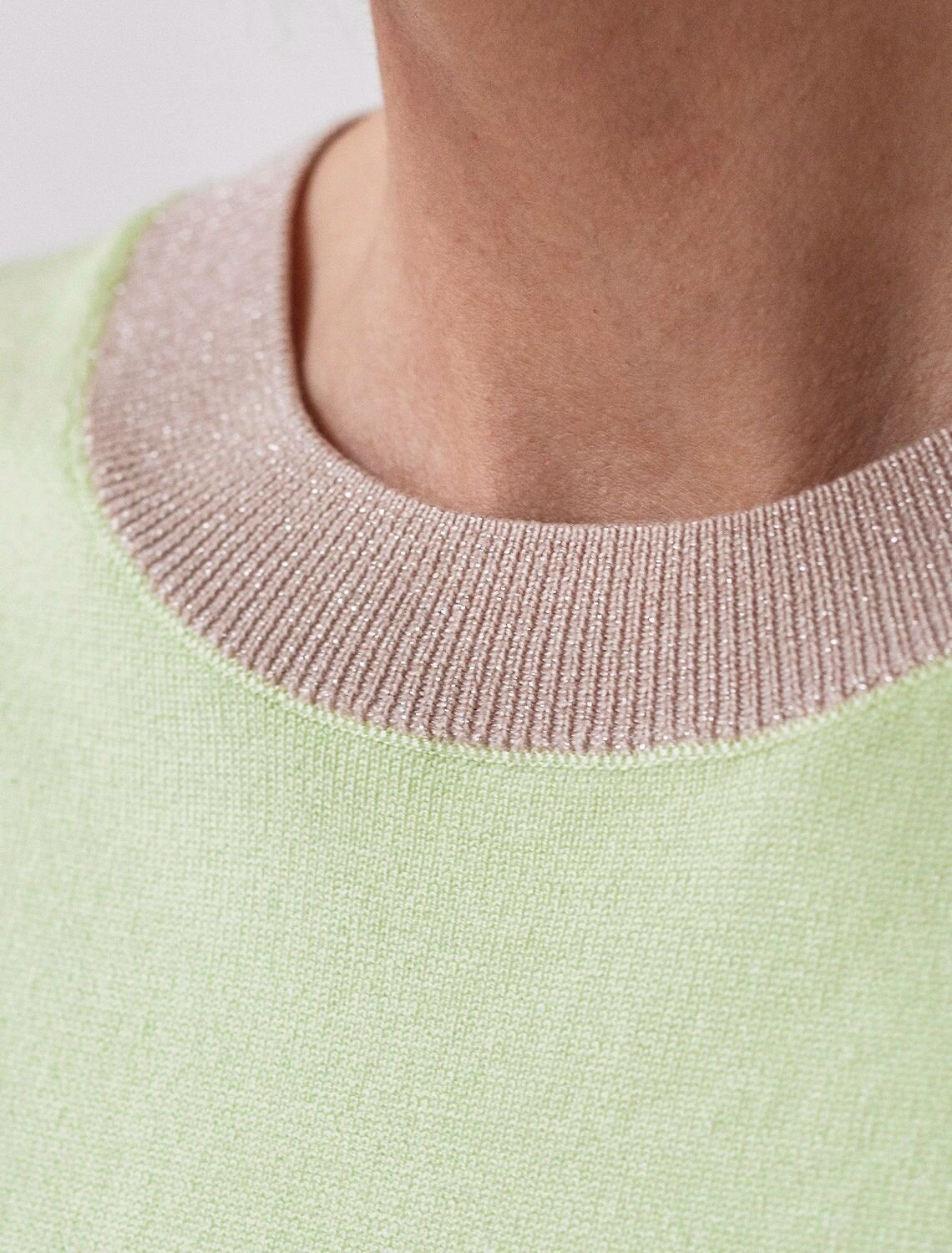 VILATTE Джемпер 576112 D39.388 светло-зеленый