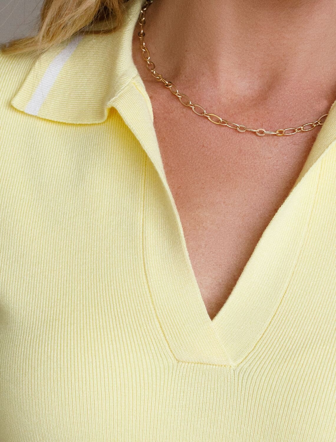 VILATTE Джемпер 576116 D39.389 лимонный