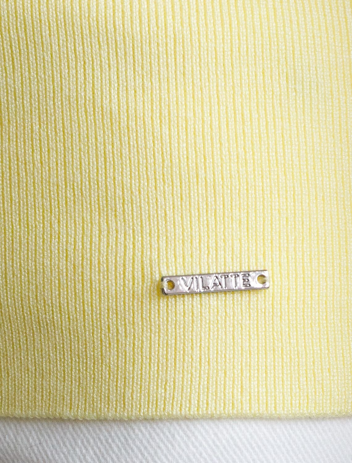 VILATTE Джемпер 576116 D39.389 лимонный