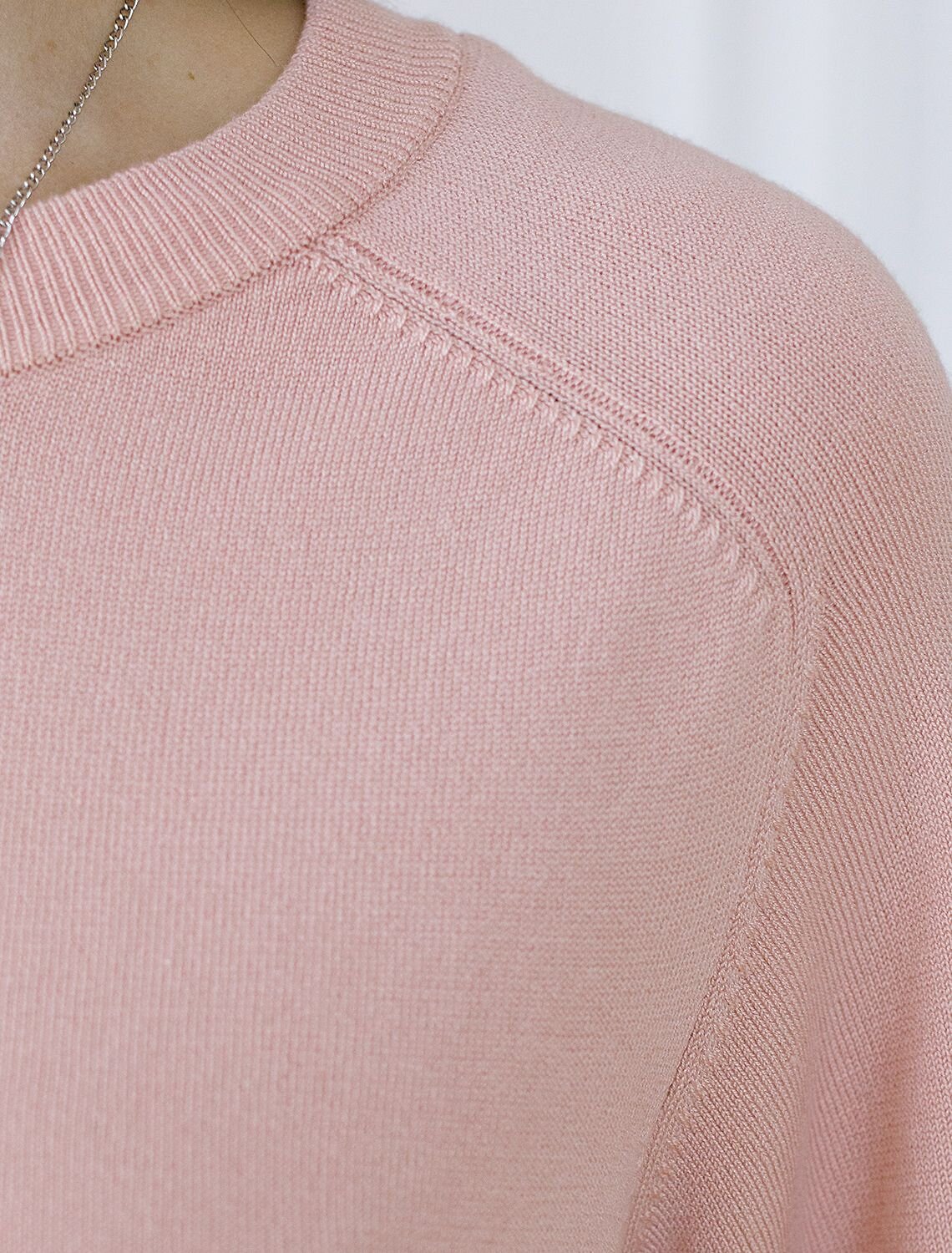 VILATTE Джемпер 576127 D39.403 светло-розовый