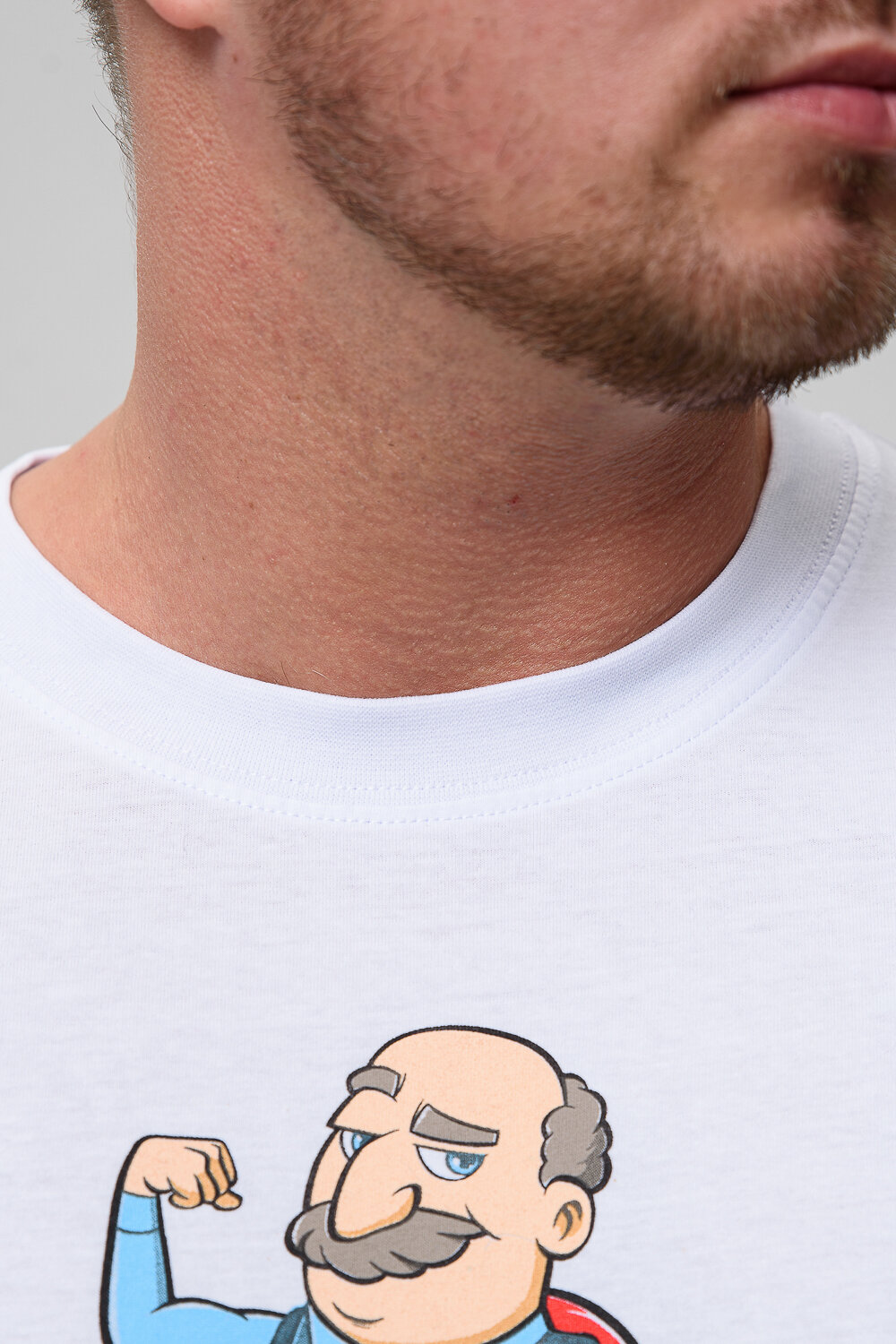 Натали Футболка 576146 8539 белый+дедушка