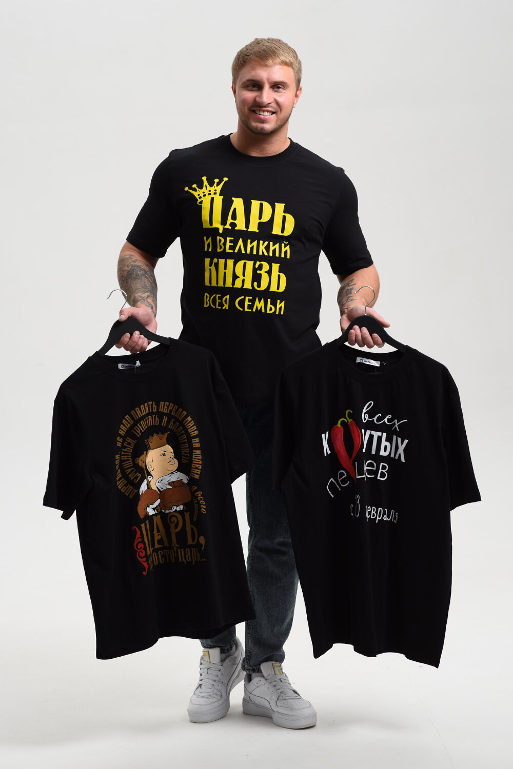 Натали Футболка 576149 8539 черный+князь