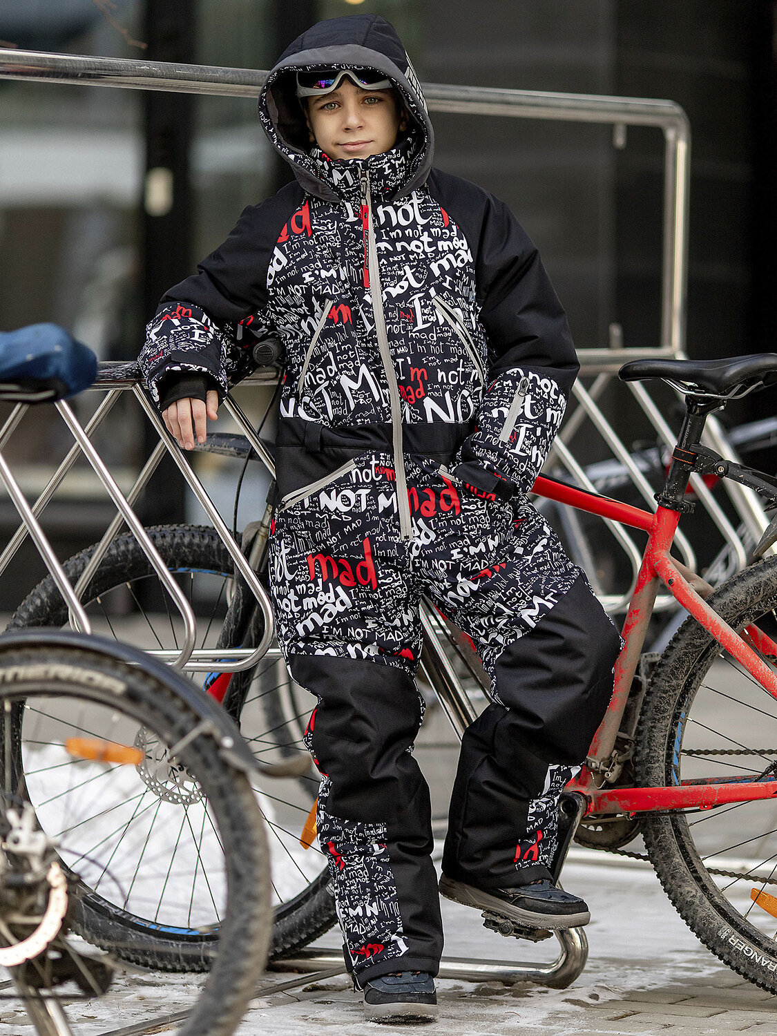 BATIK Комбинезон 576167 114-23з-01 Мультиколор/черный