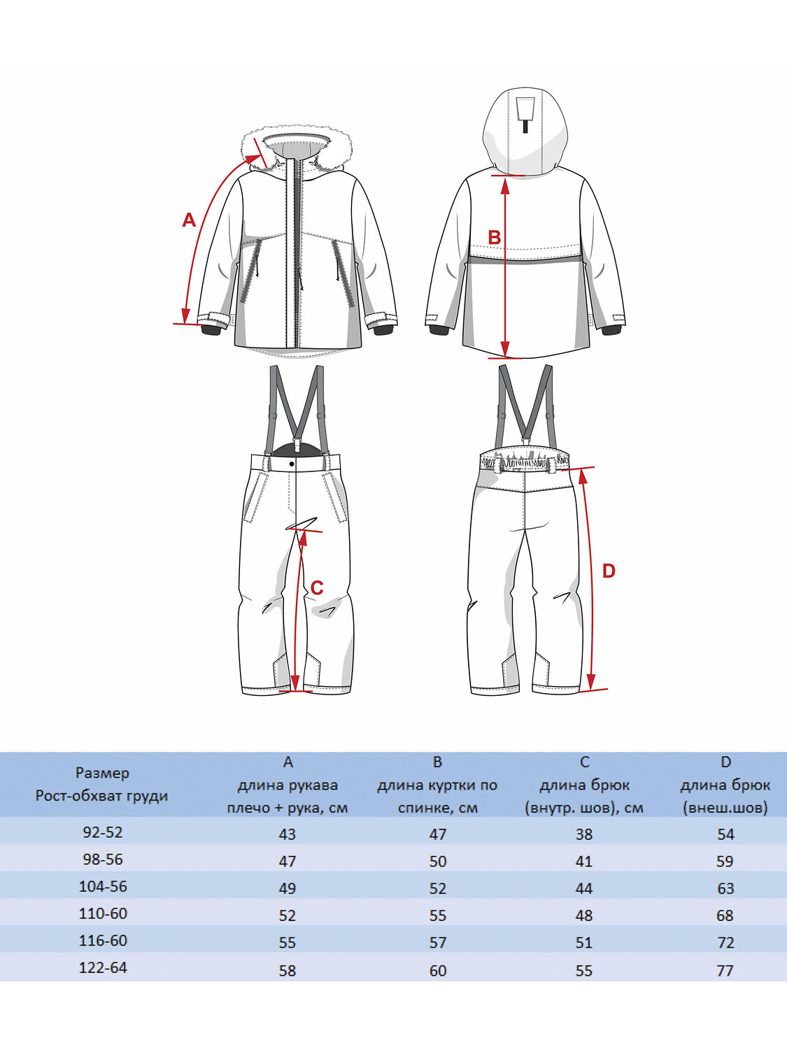 BATIK Комплект 576168 117-23з Лиловый принт/серый