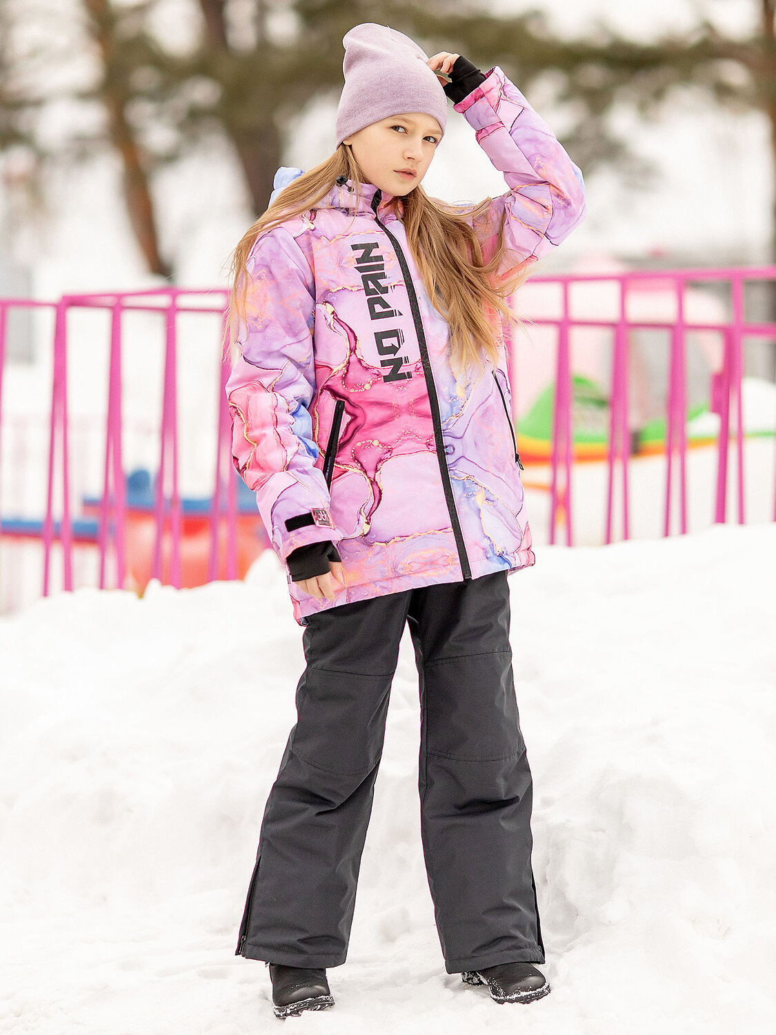 BATIK Комплект 576172 132-23з Розовый/черный