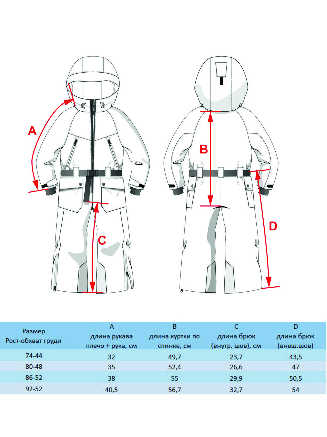 BATIK Комбинезон 576182 581-23в-92-52-01 Принт зайки