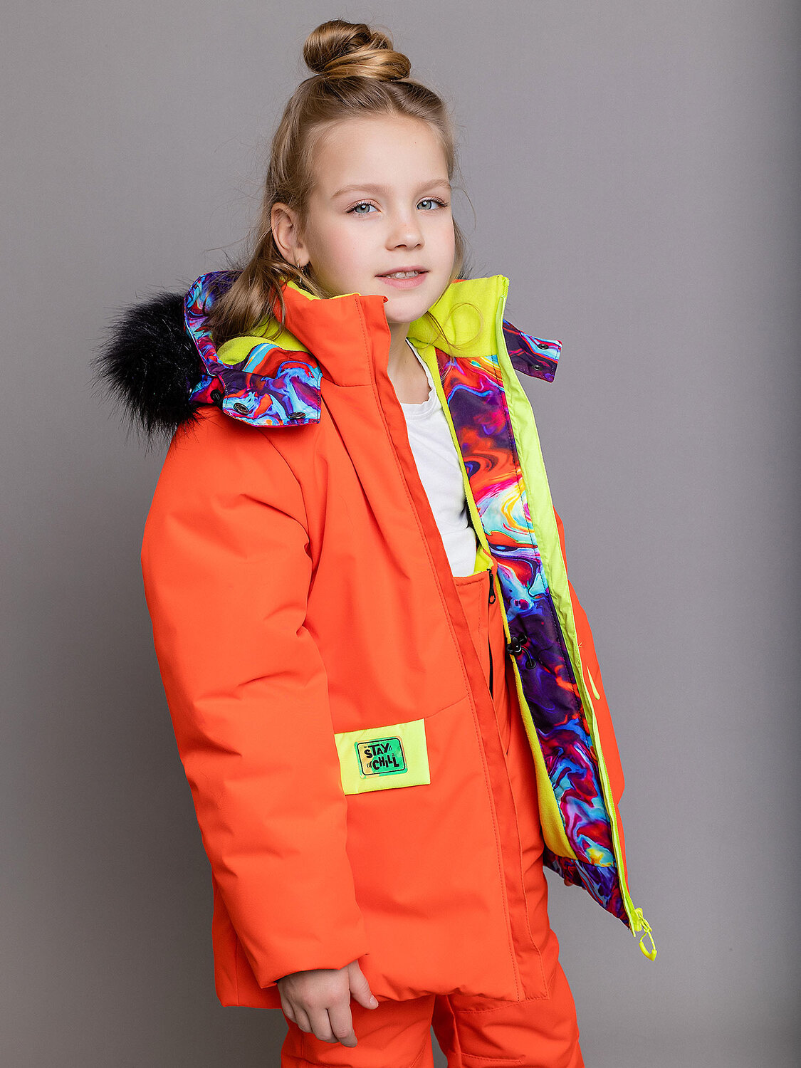 BATIK Комплект 576206 426-24з-4 Оранжевый однотон