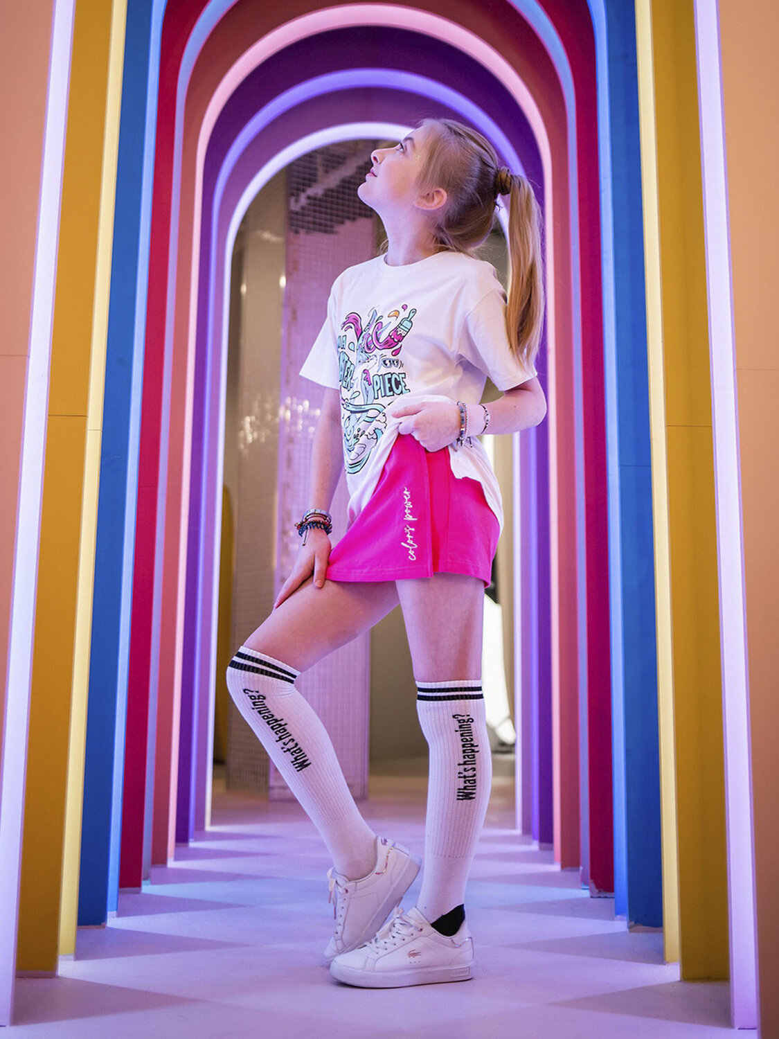 BATIK Юбка-шорты 576235 0036_ЛС22 Фуксия