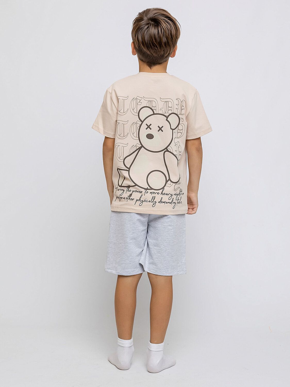 BATIK Шорты 576286 013_БПО Светло-серый меланж