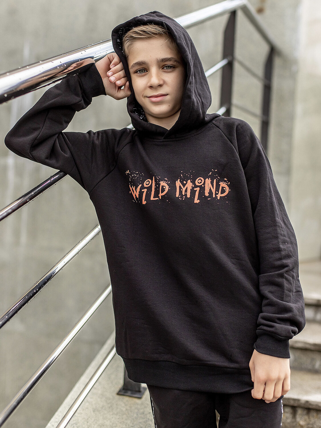 BATIK Худи 576293 0012_ЛП22 Черный