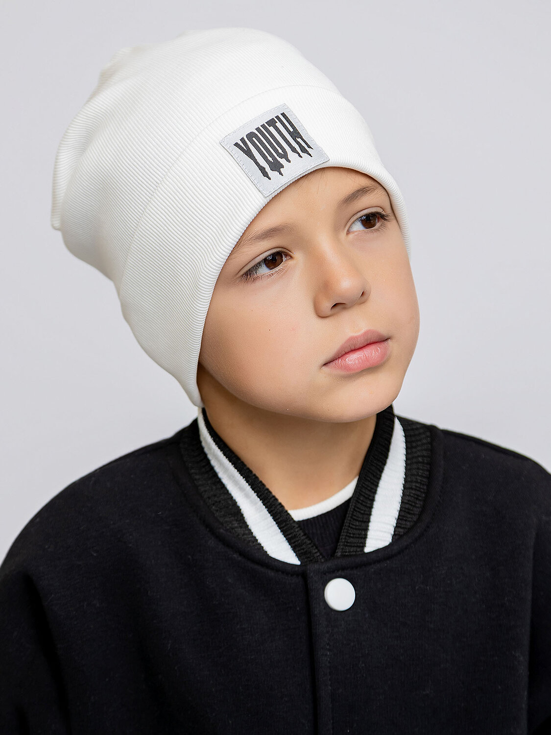 BATIK Шапка 576417 040_БПО Молочный