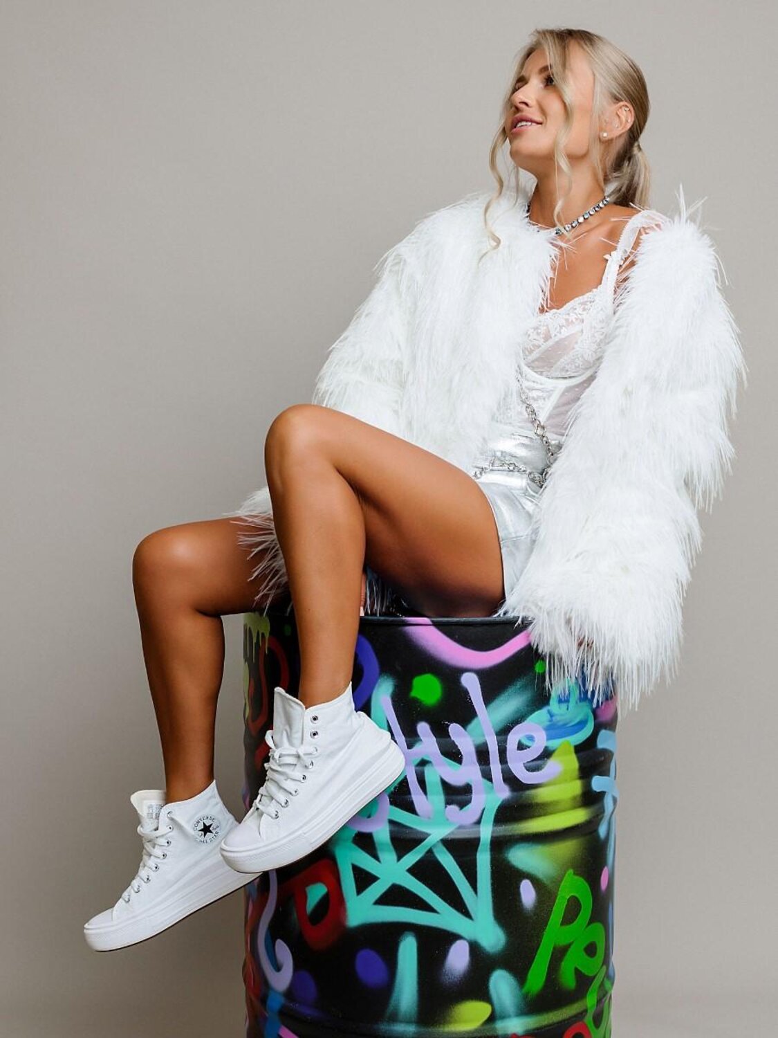 BATIK Шуба 576420 813-24о-1 Белый