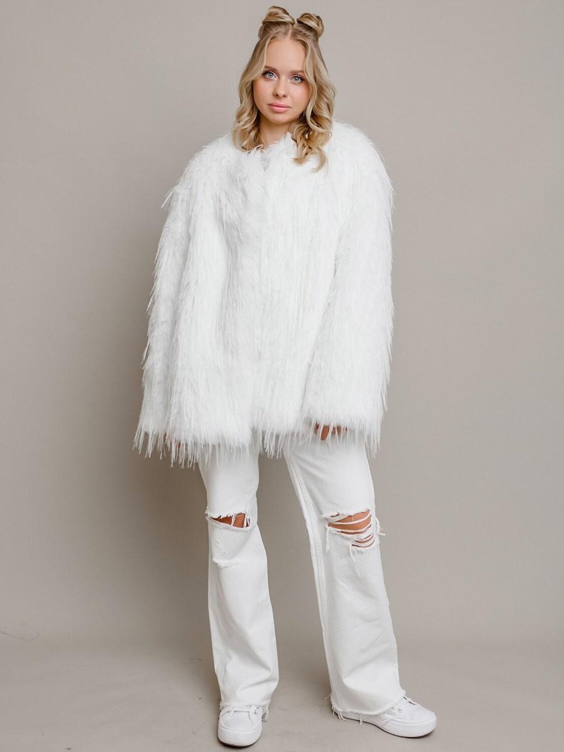 BATIK Шуба 576420 813-24о-1 Белый