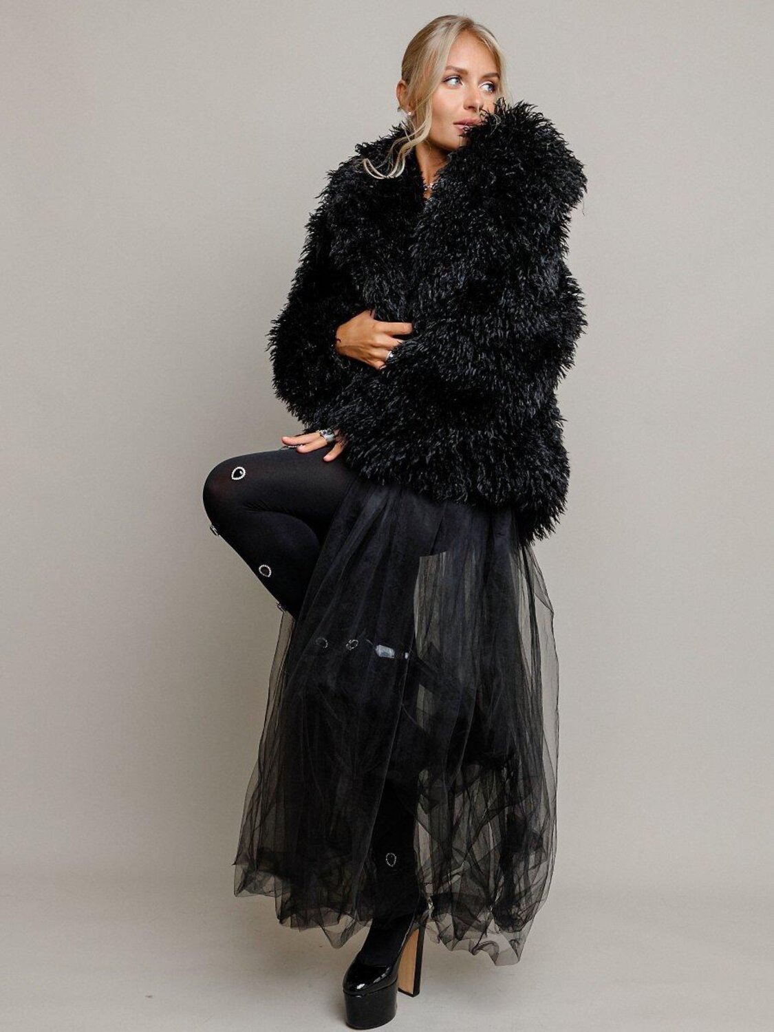 BATIK Шуба 576427 814-24о-2 Черный