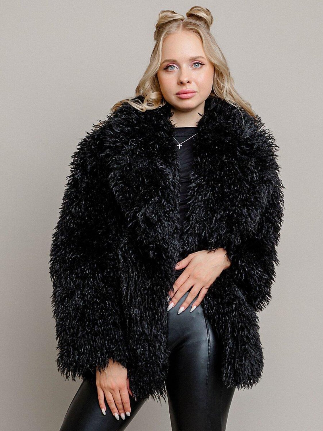 BATIK Шуба 576427 814-24о-2 Черный