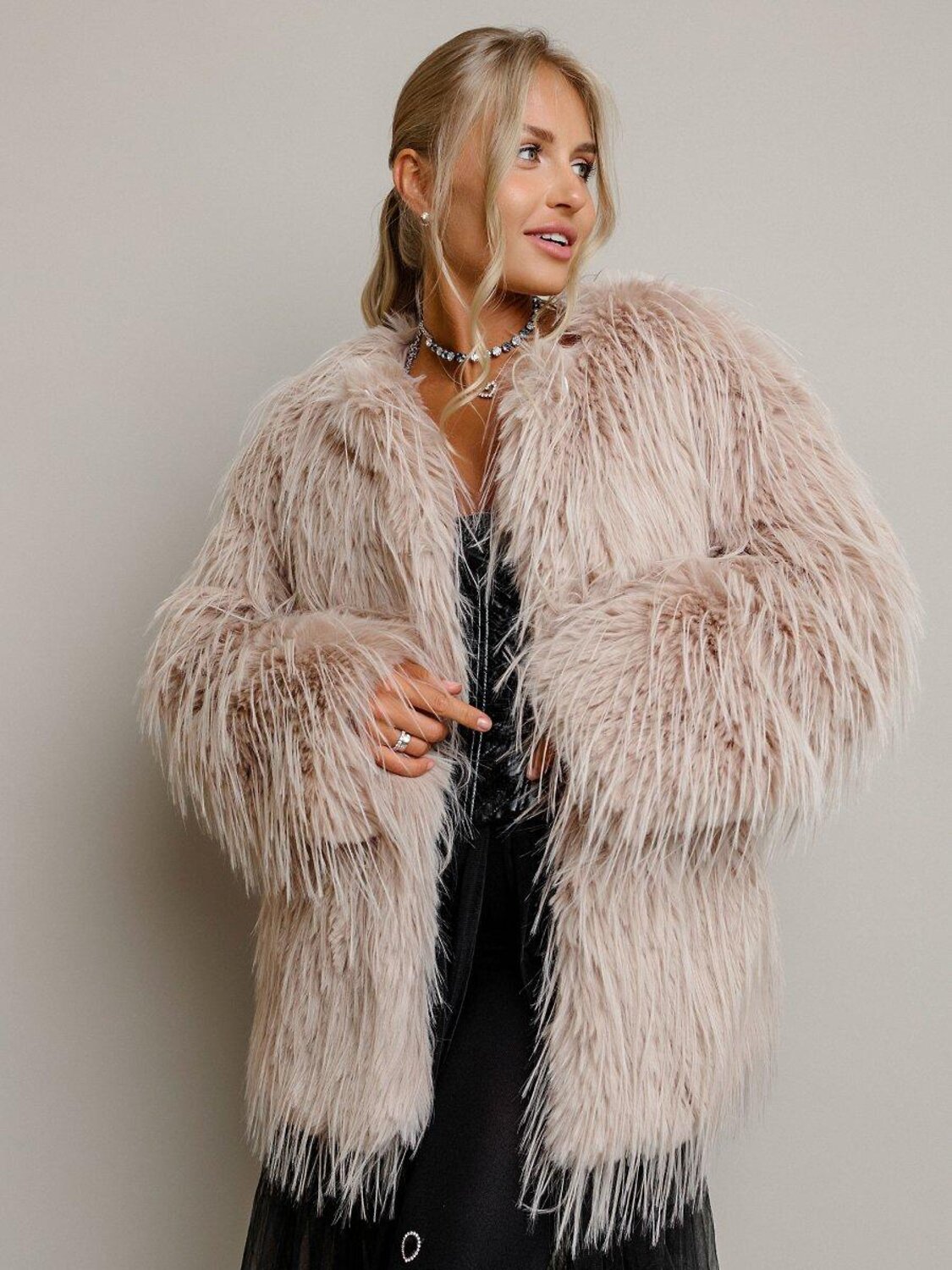 BATIK Шуба 576428 813-24о-3 Капучино