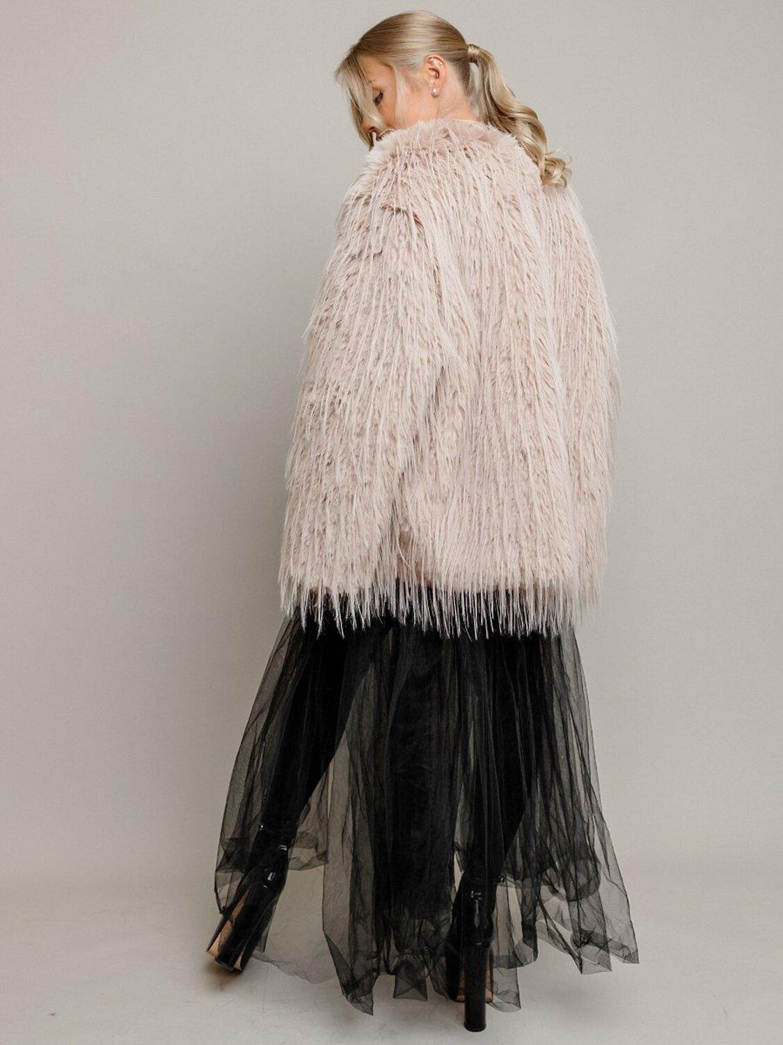 BATIK Шуба 576428 813-24о-3 Капучино