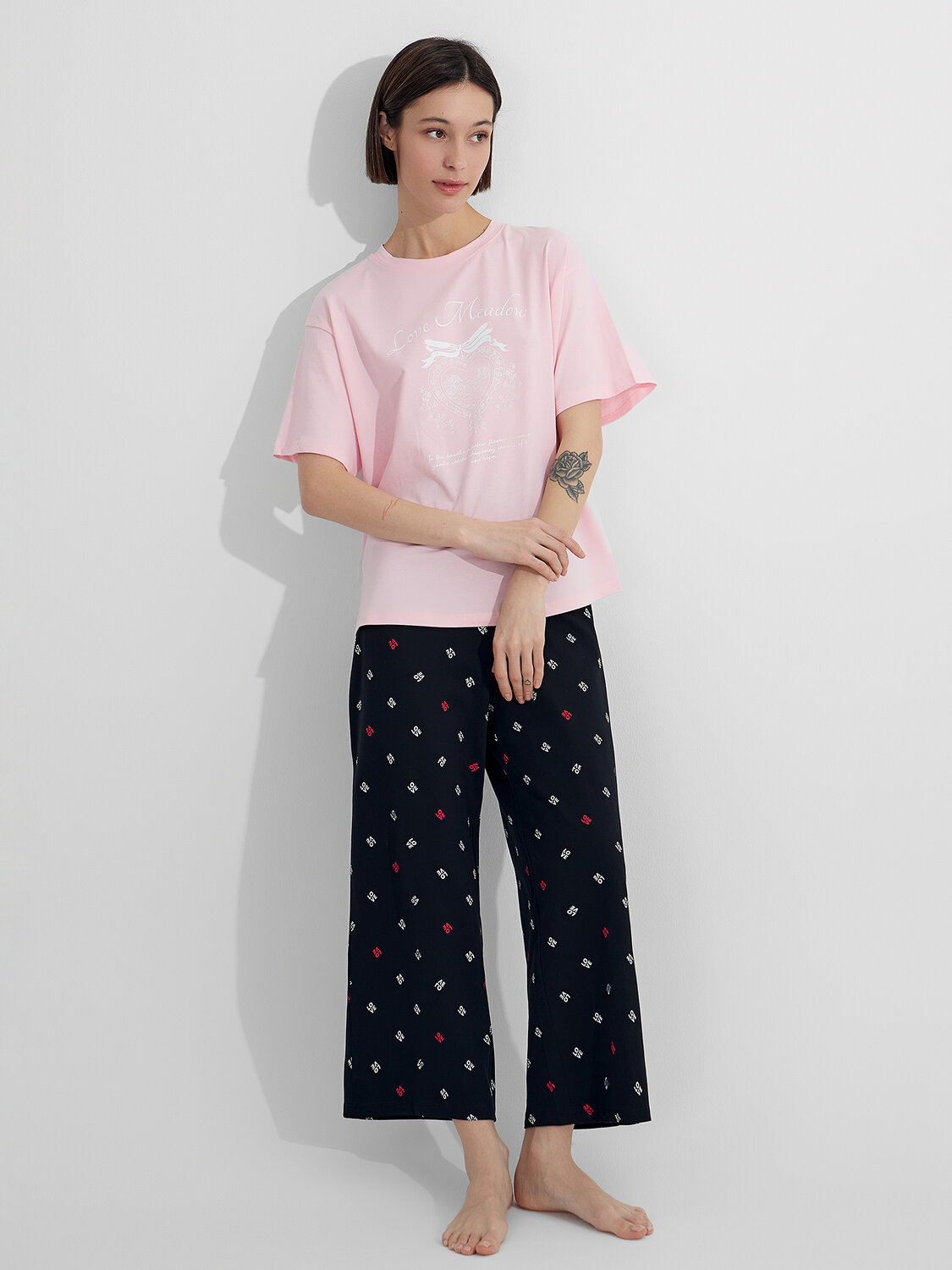 MARK FORMELLE Комплект 576445 592600 розовая сказка +текст на черном