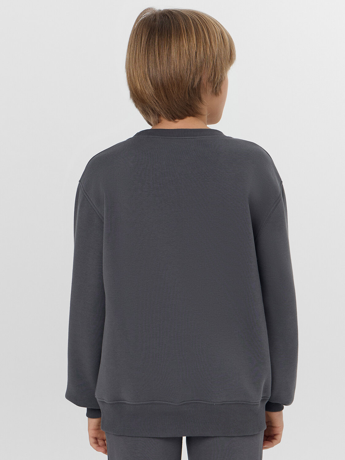 MARK FORMELLE Свитшот 576452 123431/1 серая жемчужина +печать