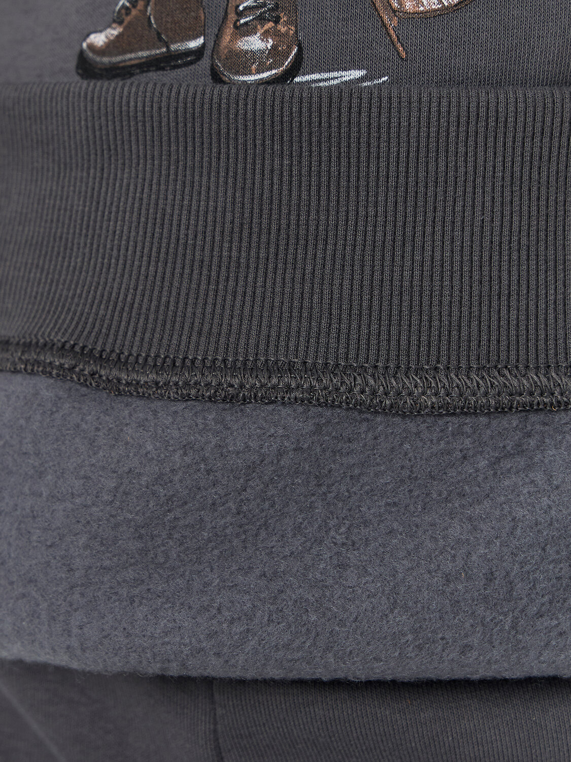 MARK FORMELLE Свитшот 576452 123431/1 серая жемчужина +печать