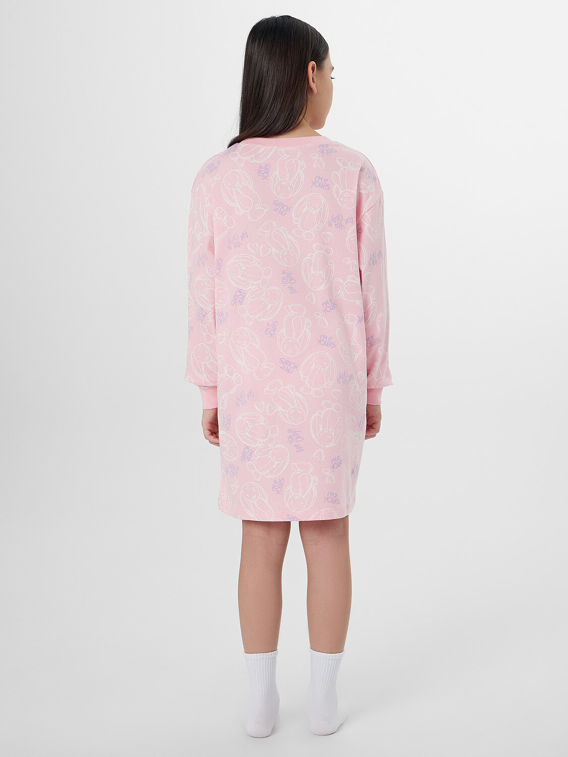 MARK FORMELLE Сорочка 576454 577718 милые зайчики на розовом