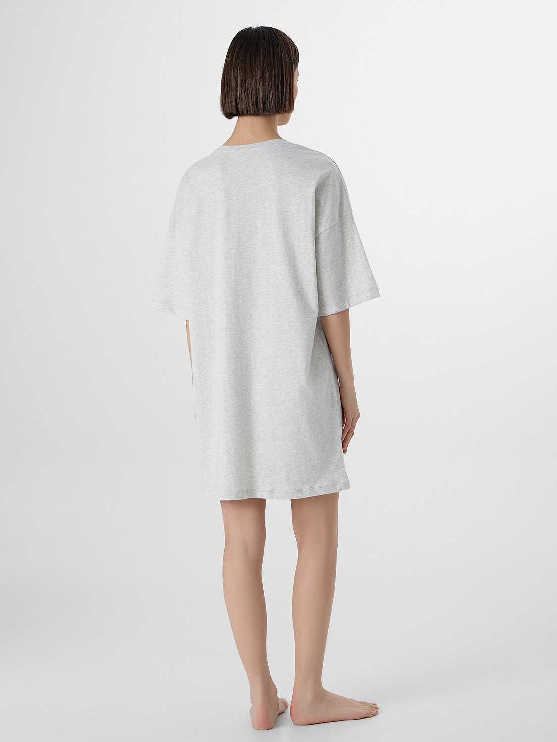 MARK FORMELLE Туника 576459 512079 серый меланж+печать