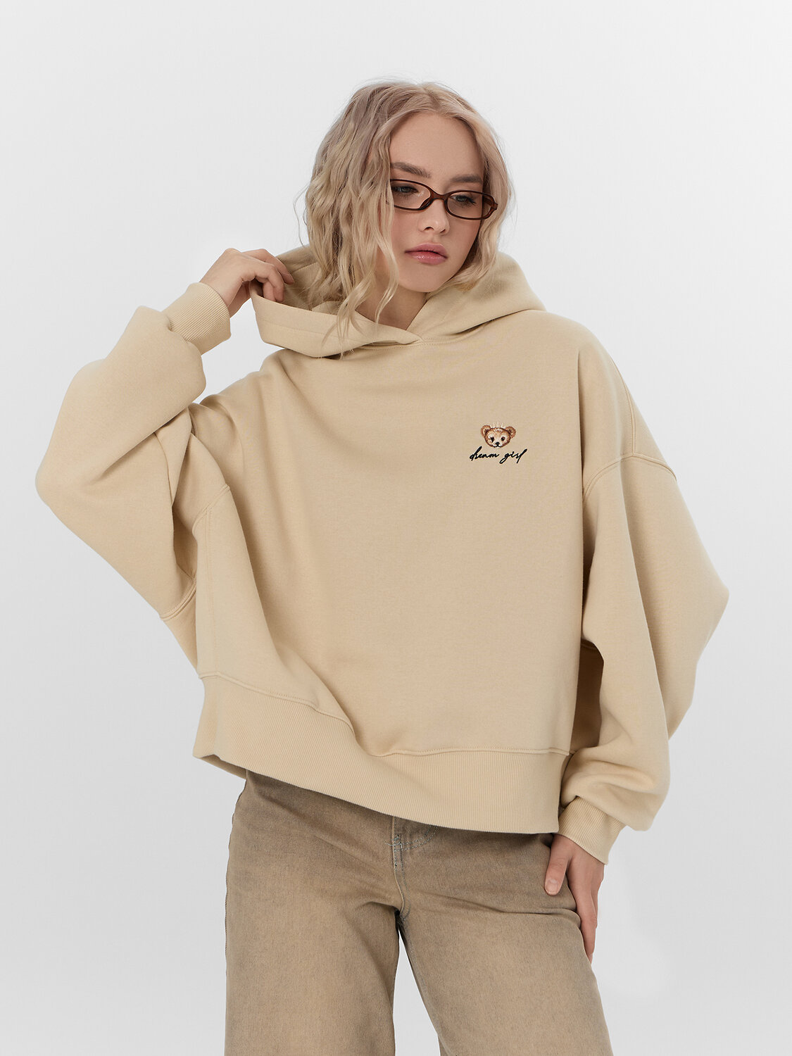 MARK FORMELLE Худи 576460 122528 св.бежевый +печать