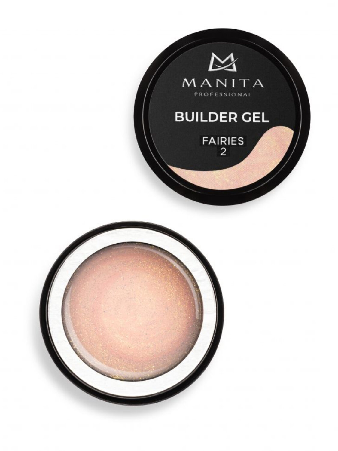 MANITA Гель моделирующий для ногтей / Builder Gel Fairies №02, 15 мл 576549 28213 