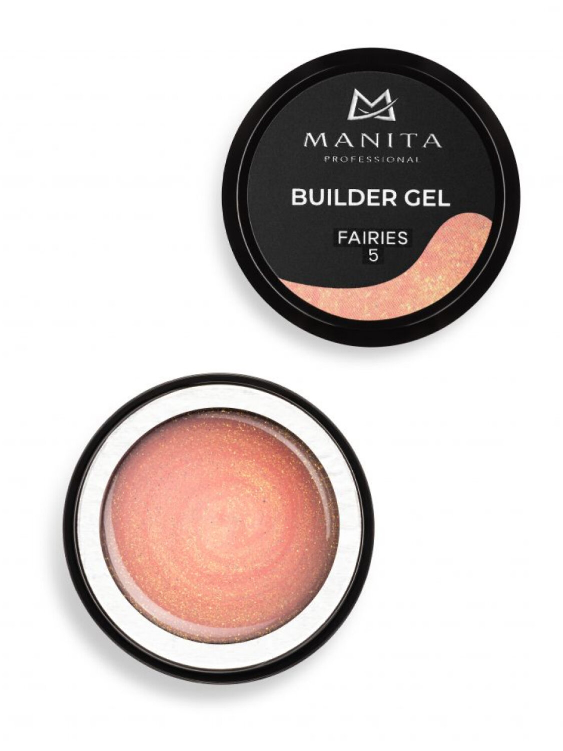 MANITA Гель моделирующий для ногтей / Builder Gel Fairies №05, 15 мл 576552 28216 