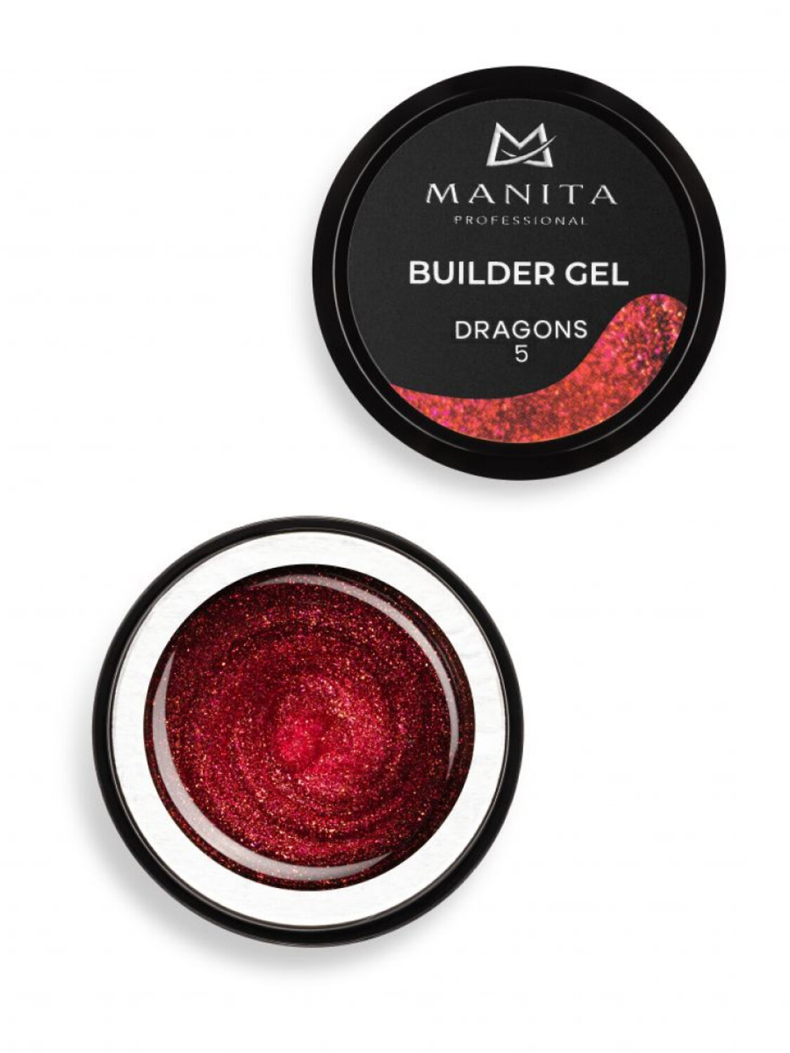 MANITA Гель моделирующий для ногтей / Builder Gel Dragons №05, 15 мл 576554 28211 