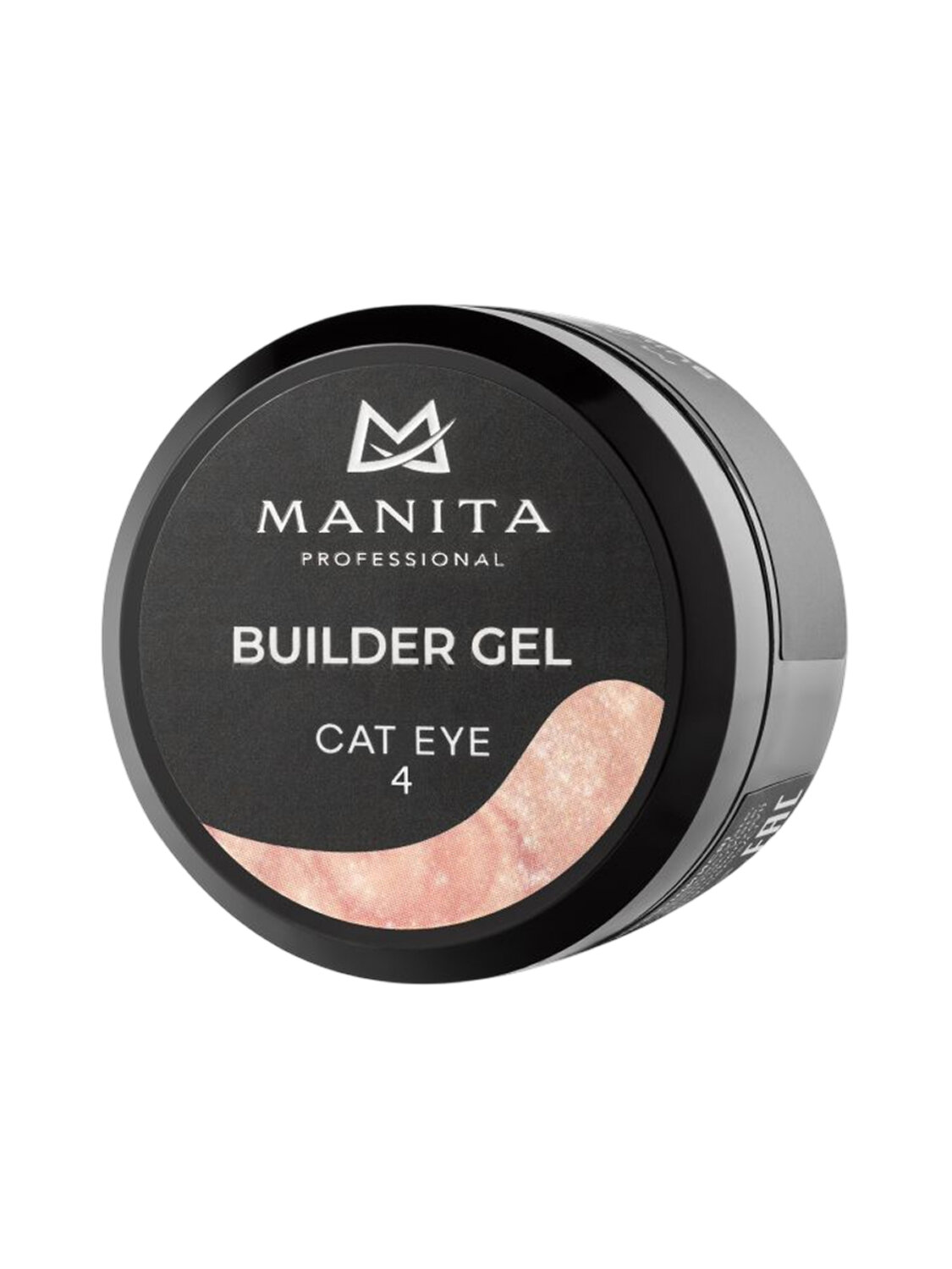MANITA Гель моделирующий для ногтей / Builder Gel Cat Eye №04, 15 мл 576557 28205 