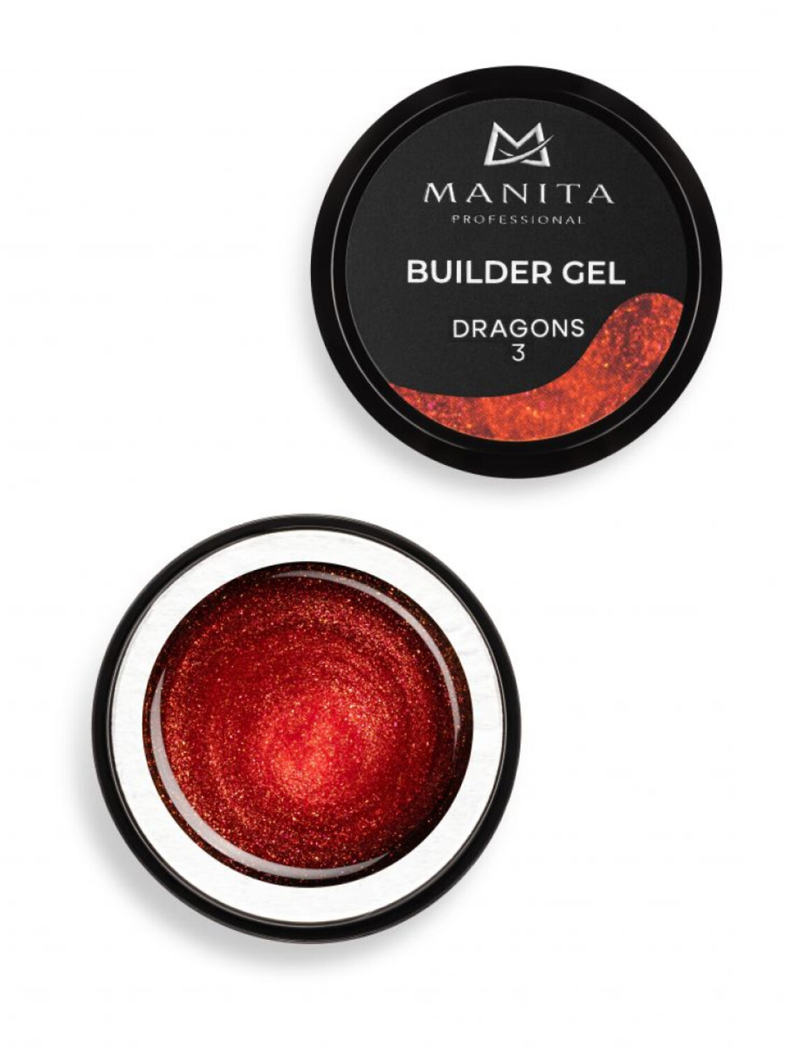 MANITA Гель моделирующий для ногтей / Builder Gel Dragons №03, 15 мл 576558 28209 