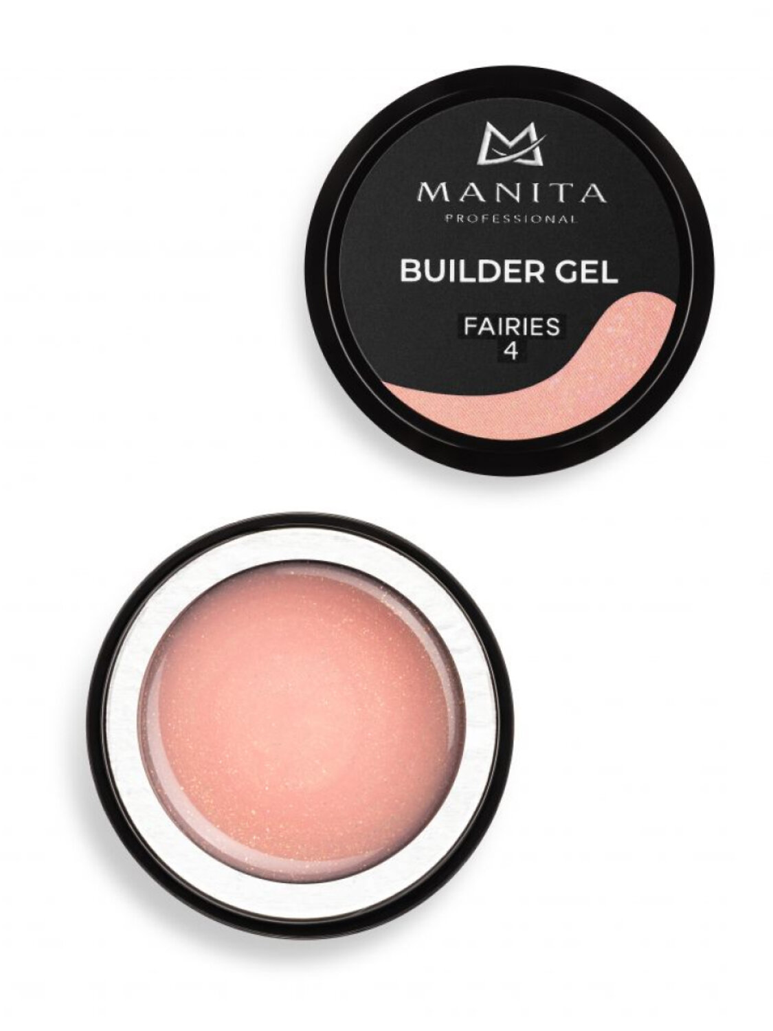 MANITA Гель моделирующий для ногтей / Builder Gel Fairies №04, 15 мл 576561 28215 