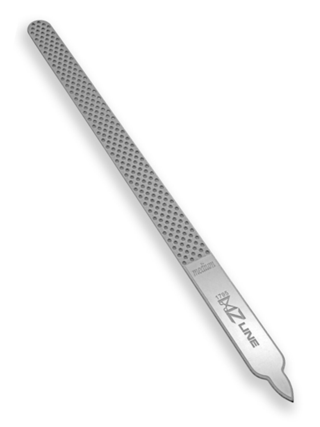 Mertz Лазерная маникюрная пилка двухсторонняя для ногтей и кутикулы 1795, 15,5 см 576564 21753 