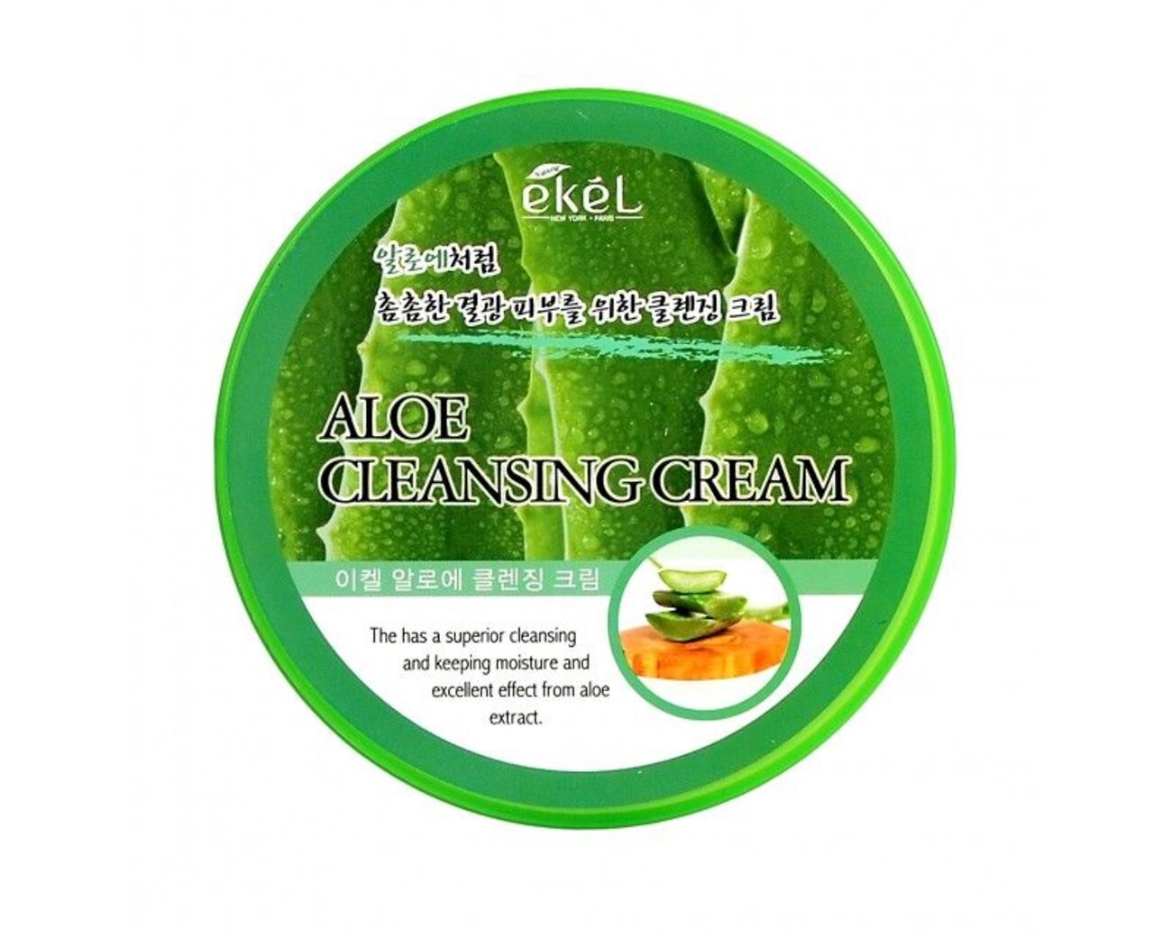 Ekel Очищающий крем для лица с экстрактом алоэ, 300 мл 576565 13824 