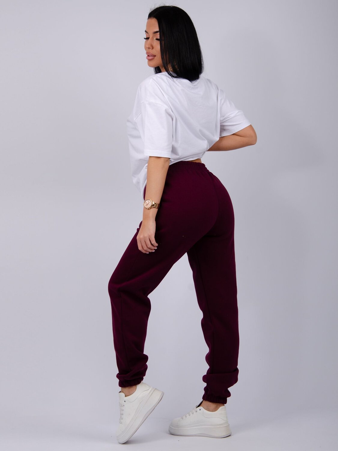 Malina Брюки 576570 БЖ-29 бордовый