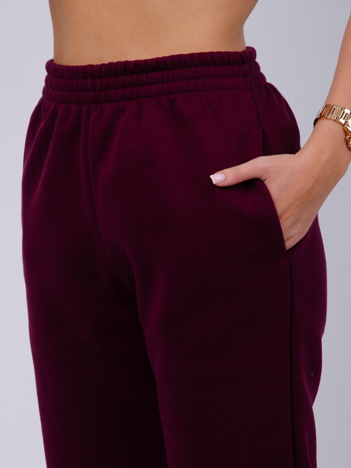 Malina Брюки 576570 БЖ-29 бордовый