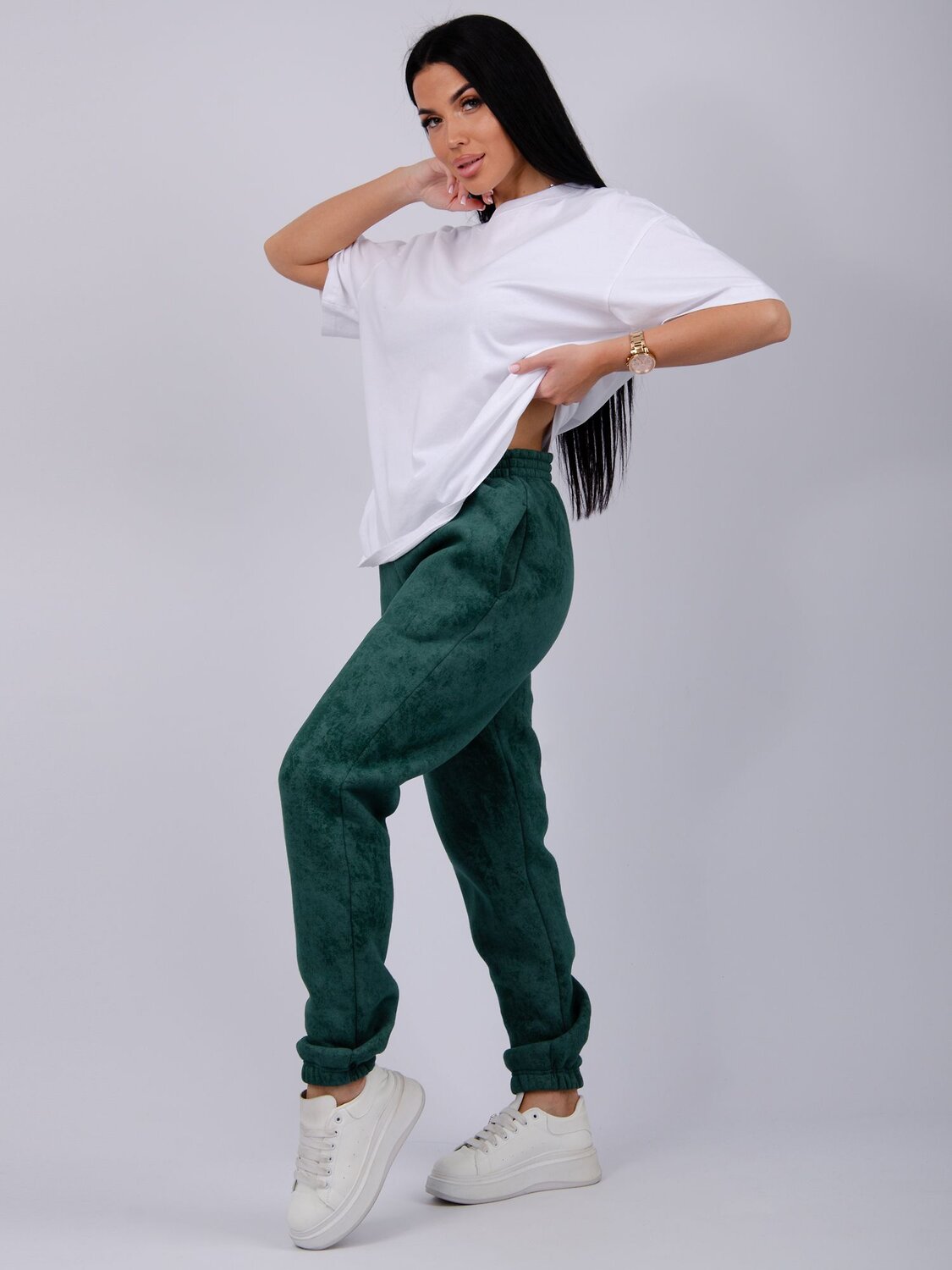 Malina Брюки 576571 БЖ-30 изумрудный