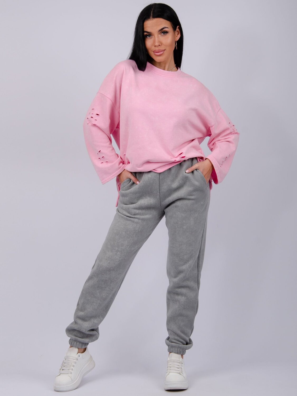 Malina Брюки 576573 БЖ-32 светло-серый