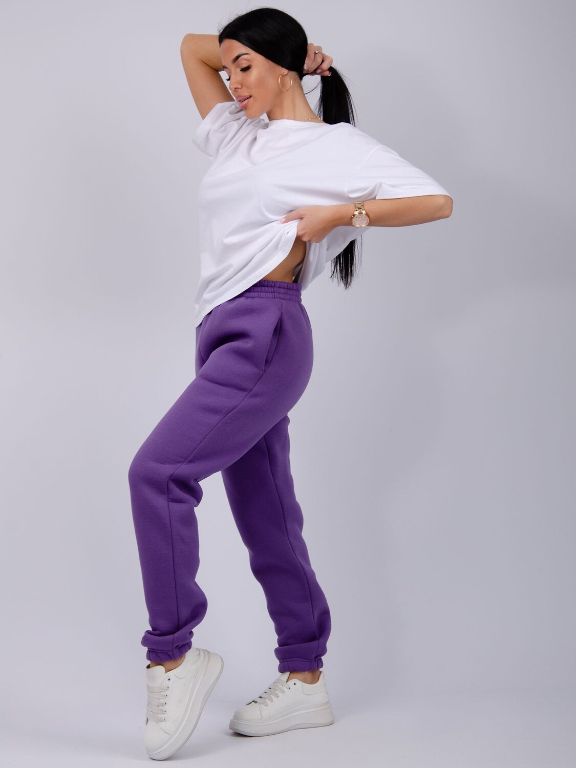 Malina Брюки 576579 БЖ-43 фиолетовый