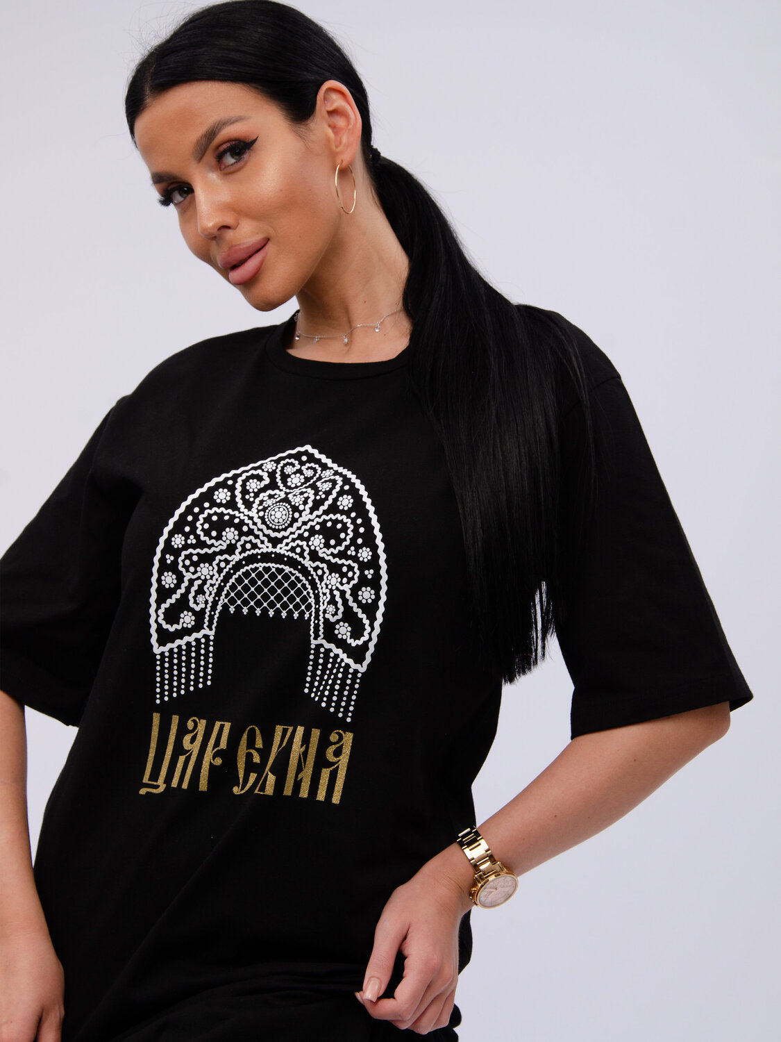 Malina Сорочка 576580 1842 чёрный