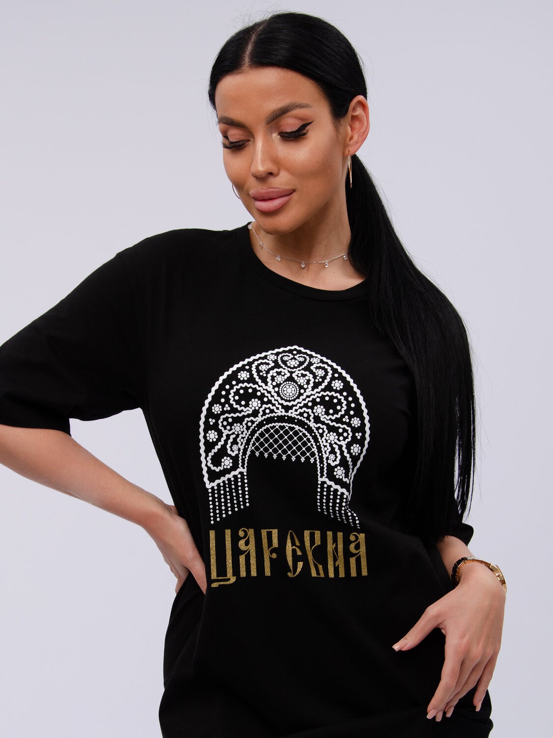 Malina Сорочка 576580 1842 чёрный