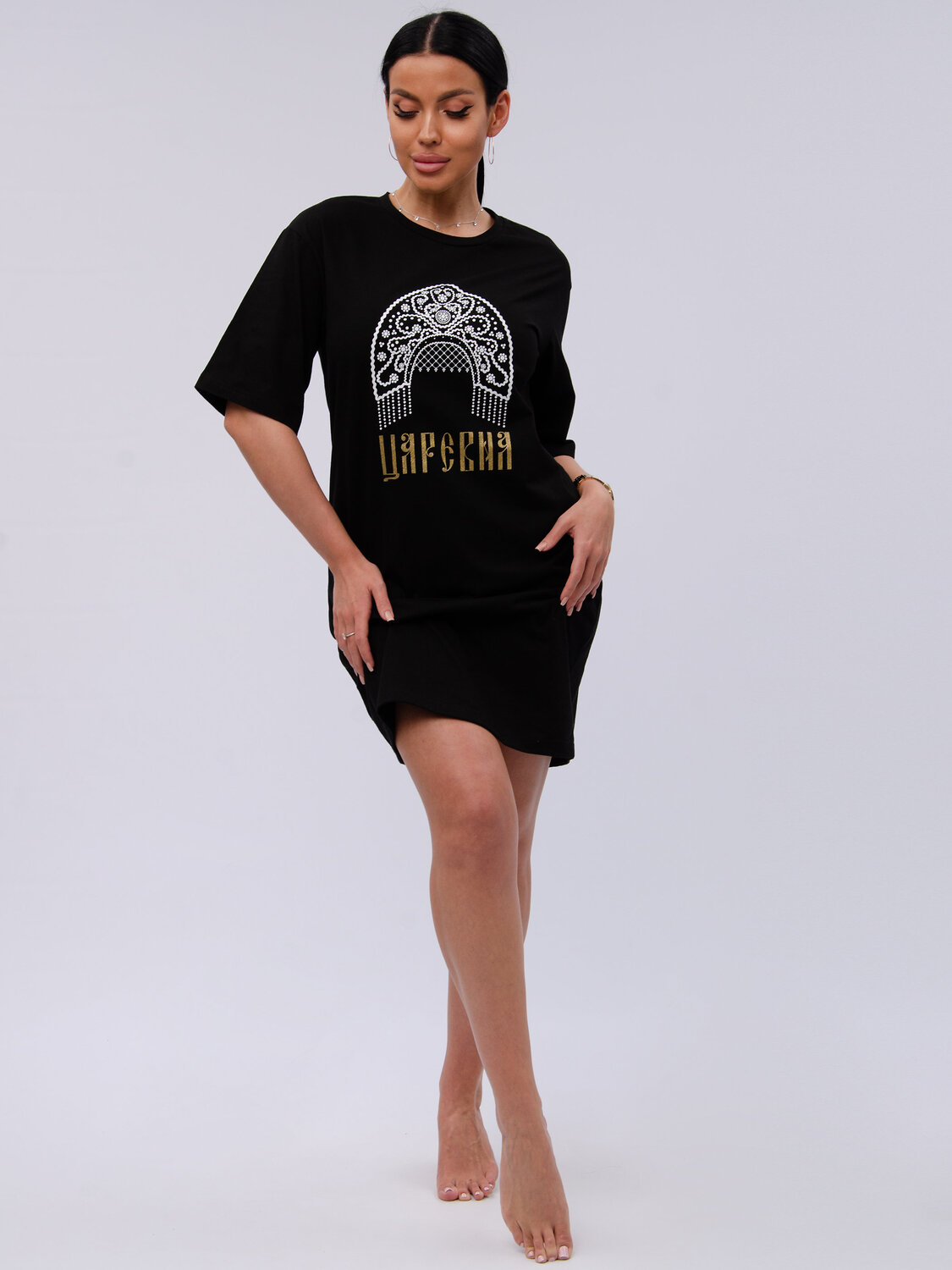 Malina Сорочка 576580 1842 чёрный