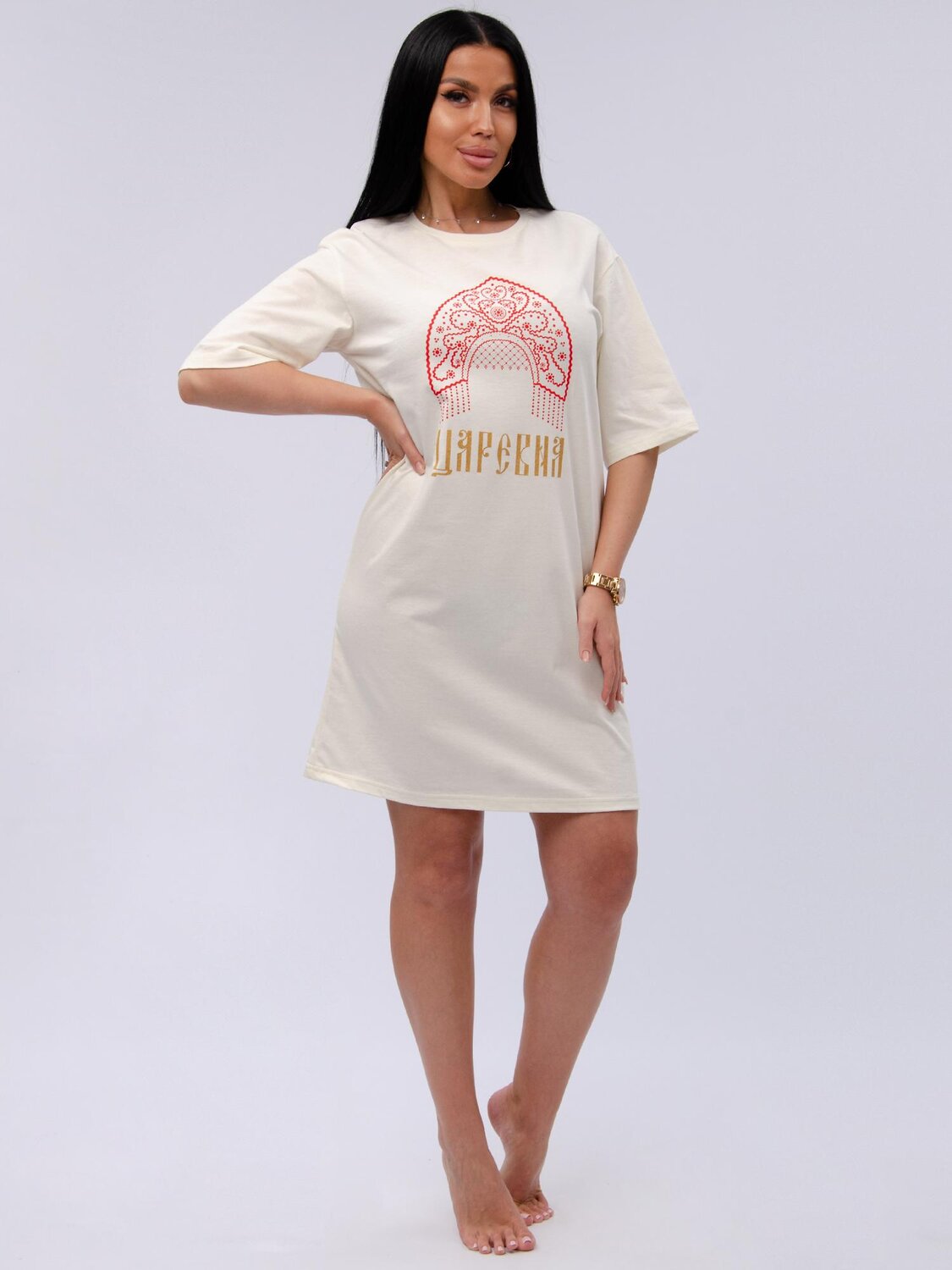 Malina Сорочка 576581 1842м молочный